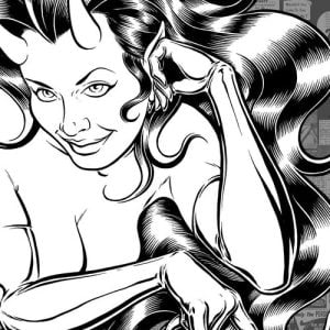 Coop Devil Girls Art Zine