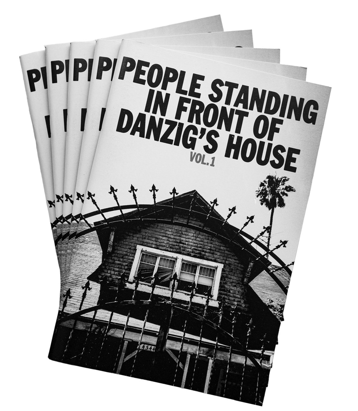 People Standing In Front Of Danzig's House