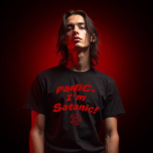 Panic I'm Satanic T-Shirt