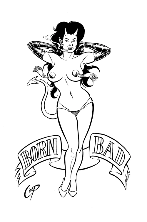 Coop Devil Girls A Second Helpin Art Zine