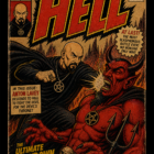 Hell Comics Issue 1 Postcard