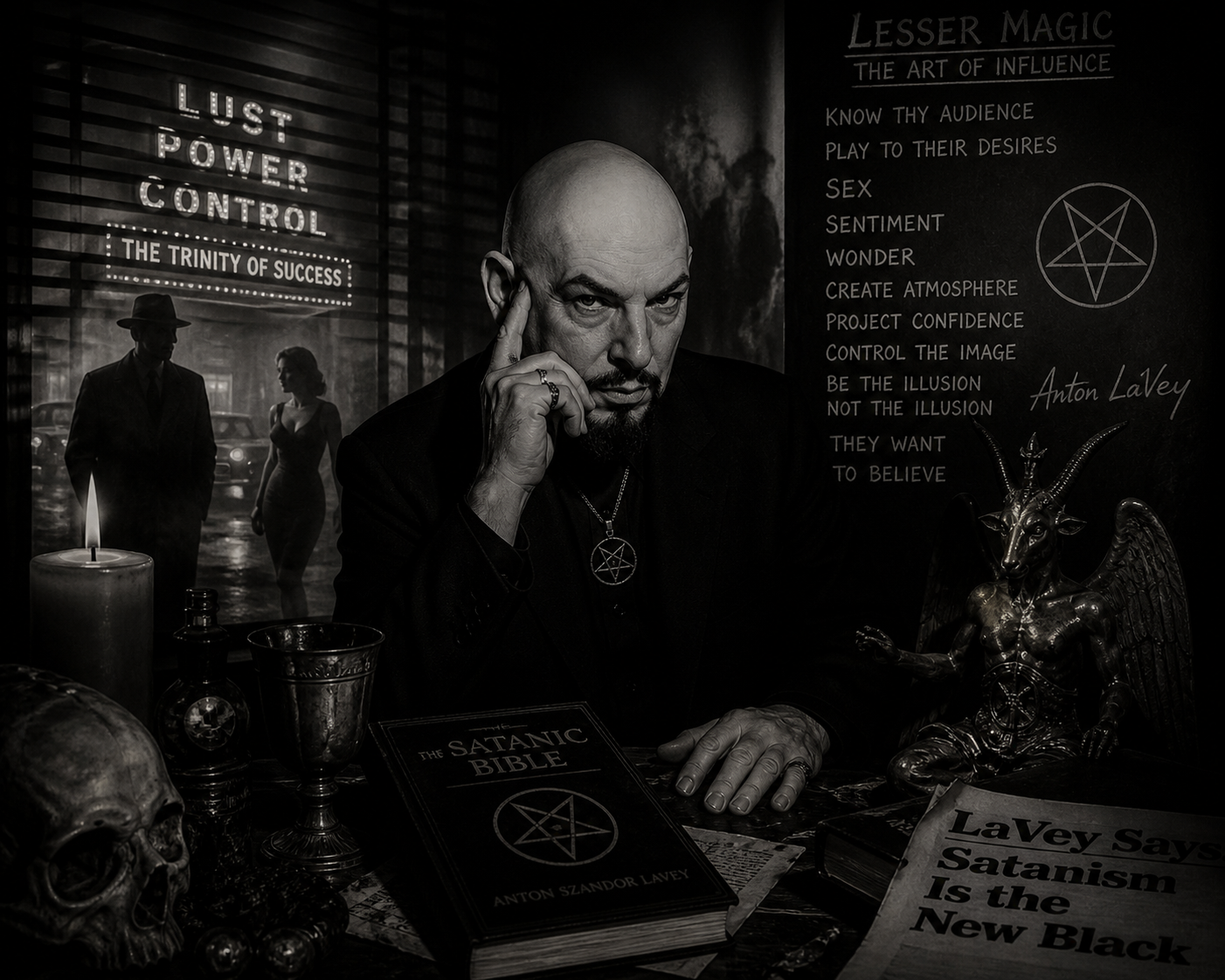 Anton LaVey’s Lesser Magic
