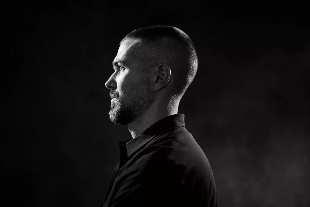 Director Robert Eggers, photographed at the Four Seasons Hotel Los Angeles in November. (Marcus Ubungen / Los Angeles Times)