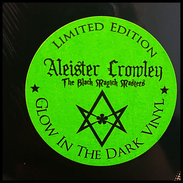 Aleister Crowley: The Evil Beast (Glow In The Dark Vinyl)