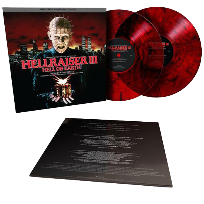 Hellraiser III: Hell On Earth (Soundtrack Blood Red & Black Smoke Vinyl)