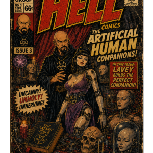 Hell Comics Issue 3 Postcard